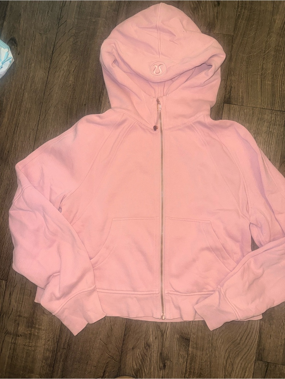 lululemon athletica Pink Full-Zip Hooded Jacket